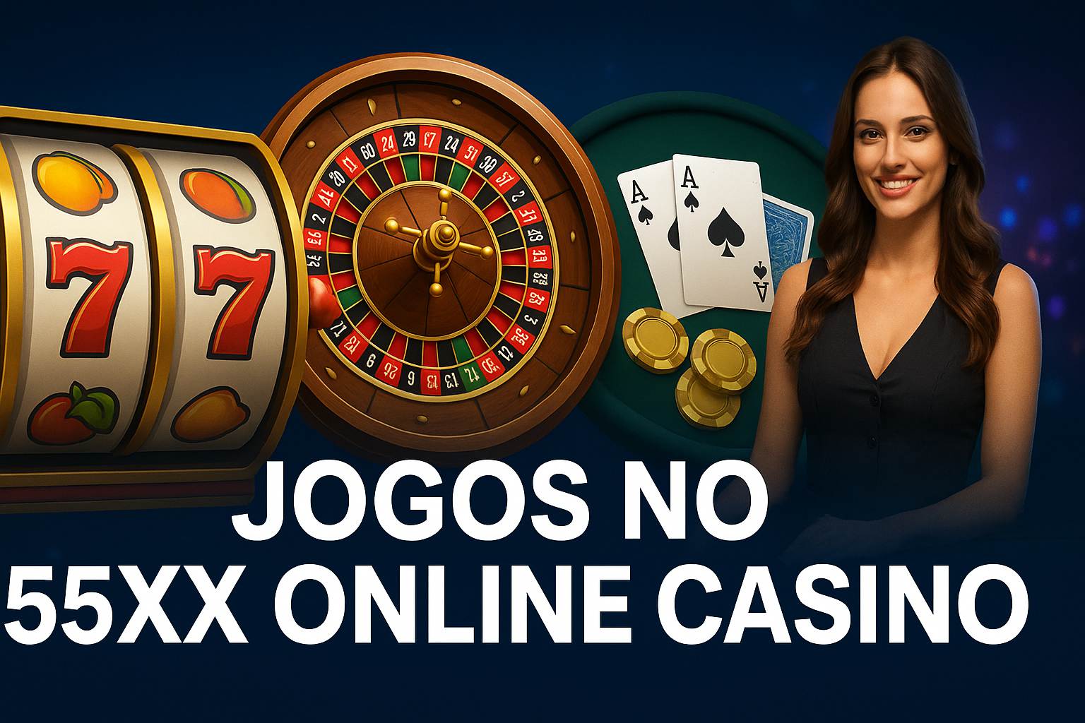 Jogos de cassino online inovadores e emocionantes na 55XX