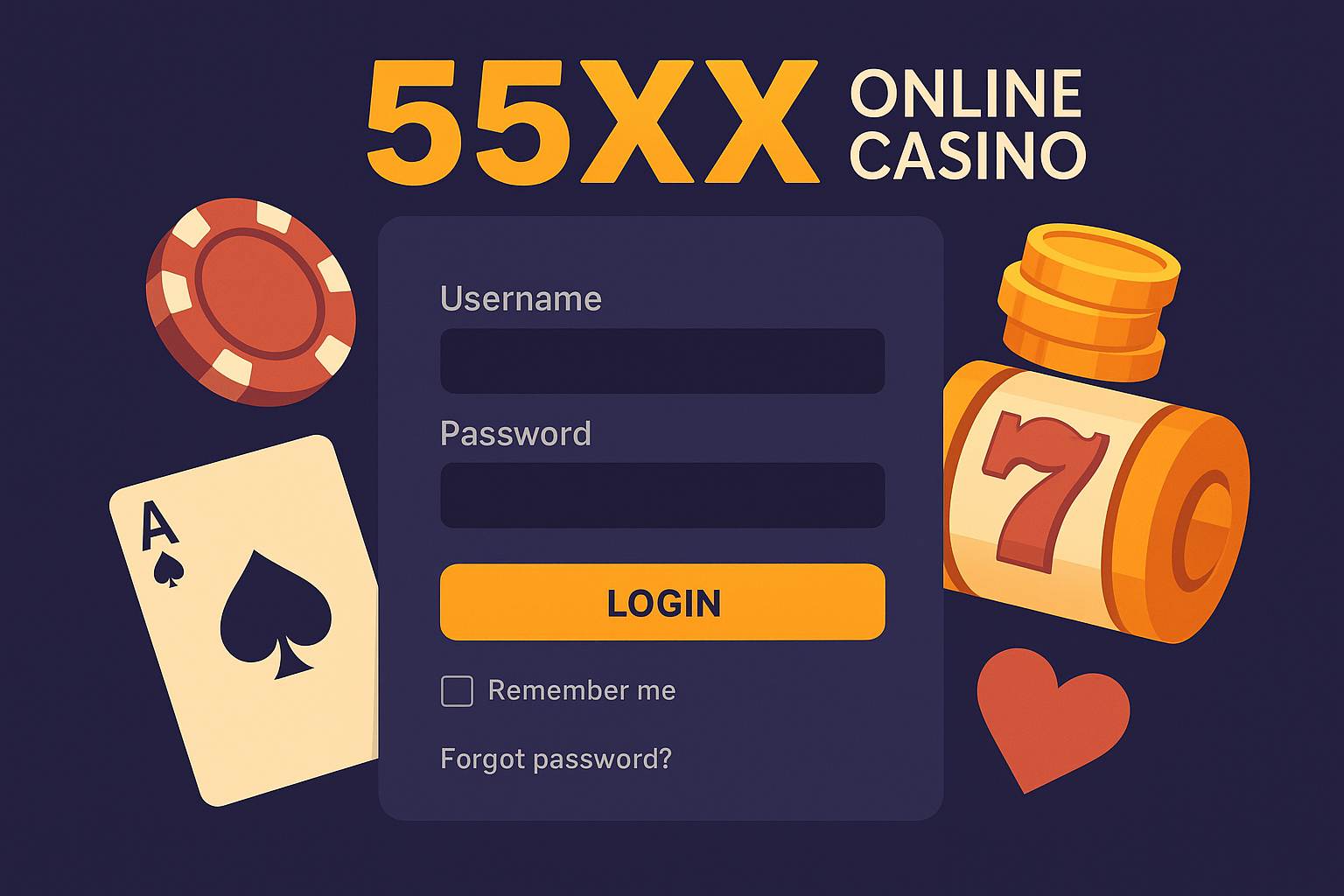Login no Cassino 55XX
